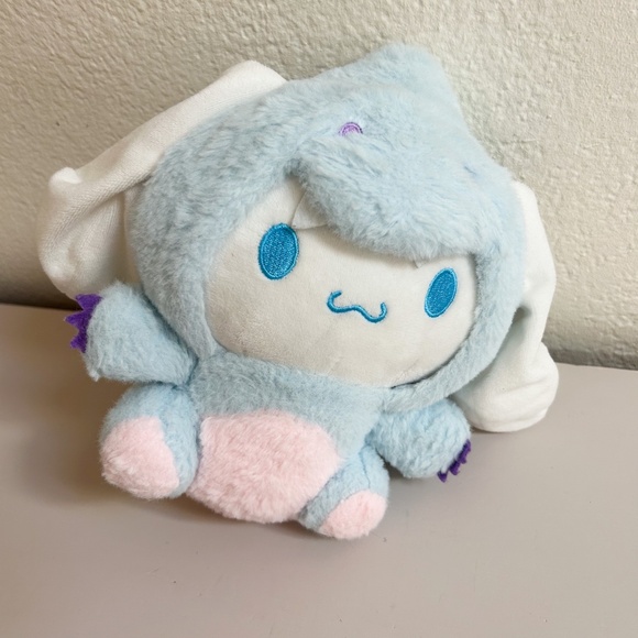 SANRIO Cinnamoroll Dinosaur Plush blue pink purple, soft smile - collectible - Picture 11 of 12